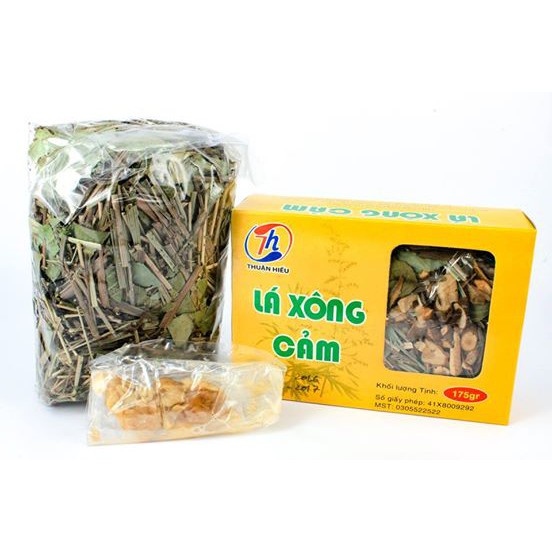 Lá xông giải cảm