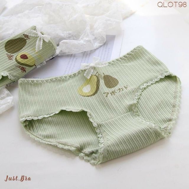 Quần Lót Cotton Họa Tiết Hình Quả Bơ | BigBuy360 - bigbuy360.vn