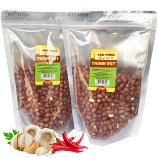 1Kg Đậu Phộng Rang Tỏi Ớt Giòn, Cay, Đậm vị THÀNH ĐẠT