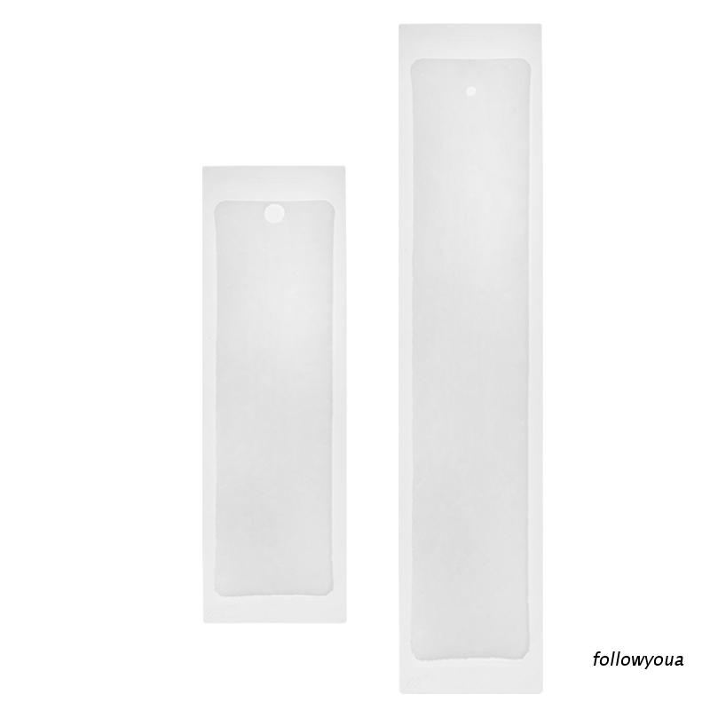 Khuôn Silicone Hình Chữ Nhật Làm Thẻ Đánh Dấu Sách