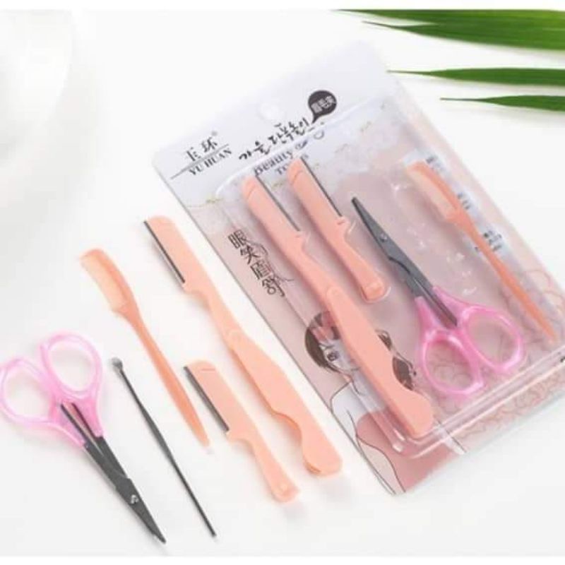 Bộ Kit 5 món Tỉa Cạo Lông Mày Cho Nữ