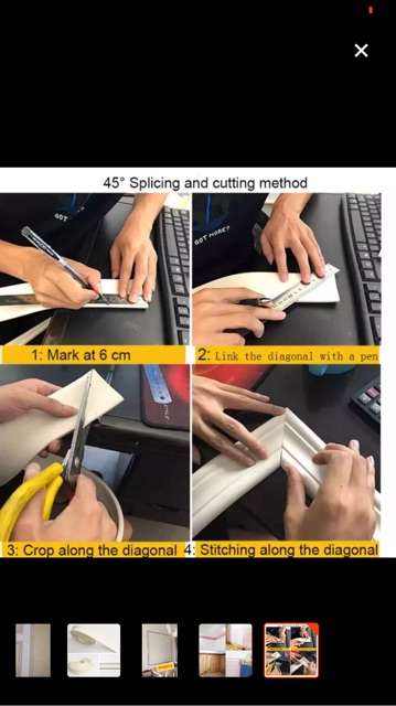 phào chỉ xốp, cấp dùng làm phào chỉ, nẹp khổ 5M dài x 3cm rộng ( giá 77k/ 5M dài) cam kết hàng loại 1 | BigBuy360 - bigbuy360.vn