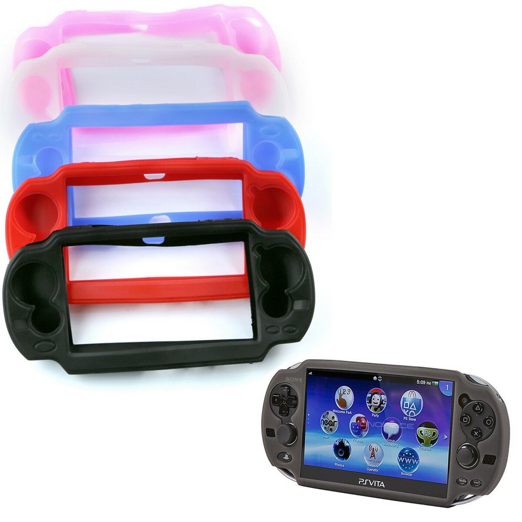 Vỏ silicone bảo vệ dành cho máy chơi game Sony Playstation PS VITA 1000