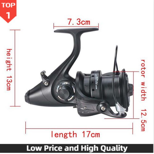 moulinet longu distanc fishing reel spinning Máy câu cá có tay quay khoảng cách