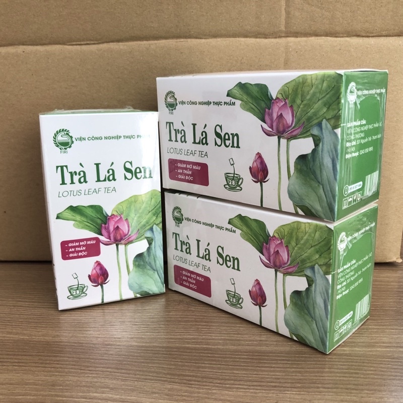 TRÀ LÁ SEN TÚI LỌC FIRI - VIỆN CÔNG NGHIỆP THỰC PHẨM