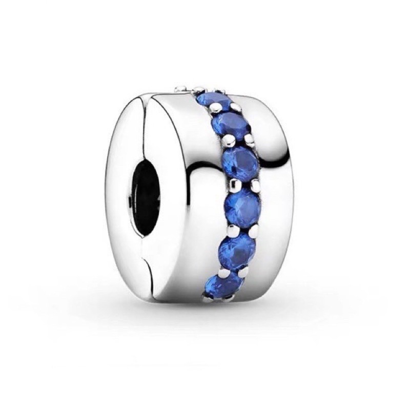 combo bộ vòng tay mềm mix 5 hạt charm pan xanh bạc s925 cao cấp