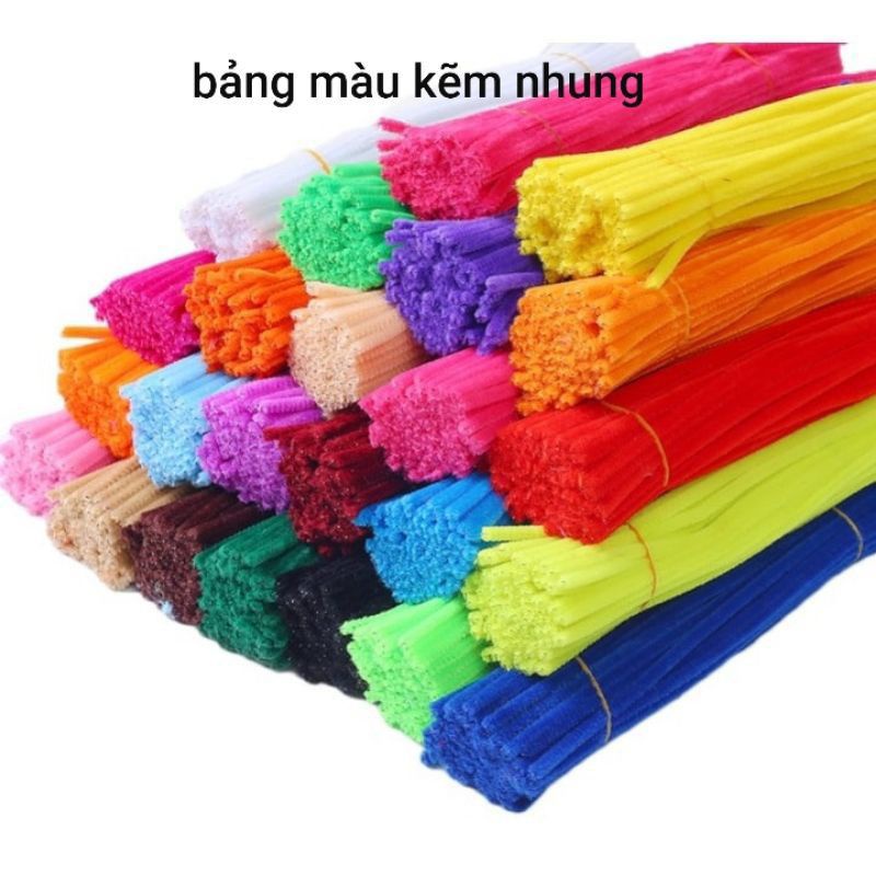 Kẽm nhung  bó khoảng 100 sợi