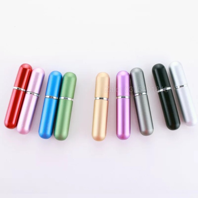 Chai chiết nước hoa 5ml dạng xịt (được chọn màu)