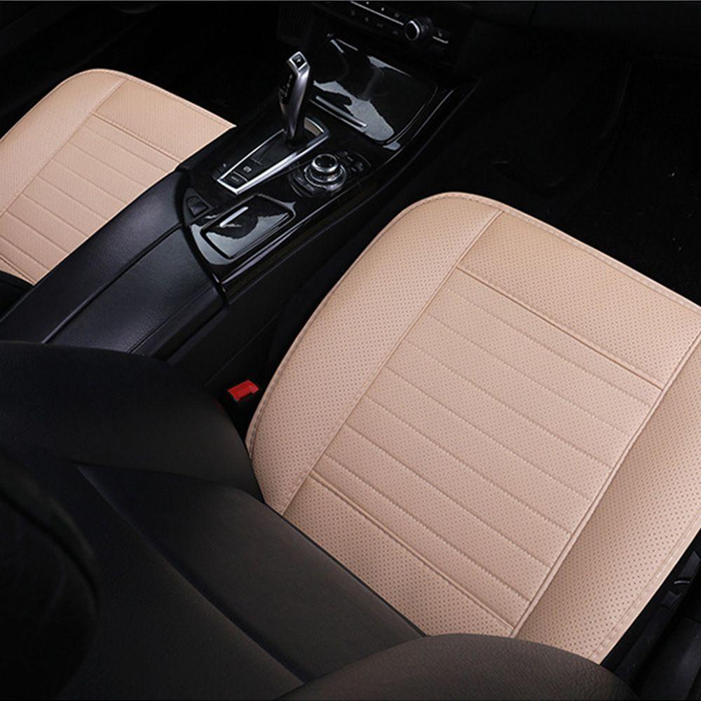 MAYSHOW Đệm Da Lót Ghế Ngồi Xe Hơi Êm Ái Thoải Mái