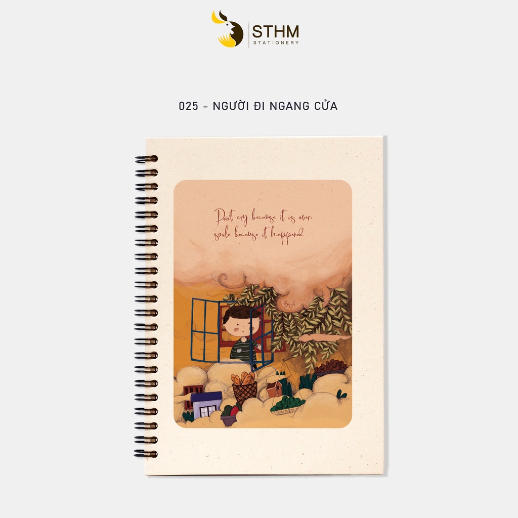 NGƯỜI ĐI NGANG CỬA - Sổ tay bìa cứng - A5 - 025 - STHM stationery