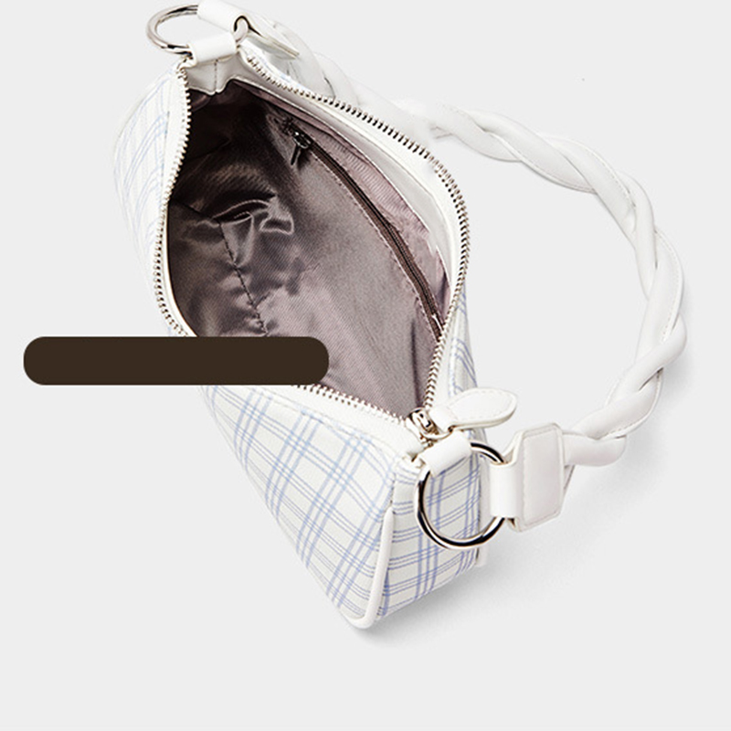 Túi xách họa tiết caro phong cách Retro hợp thời trang cho nữ IELGY