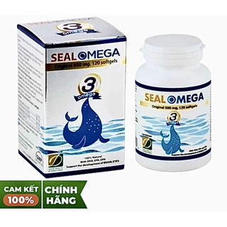 Seal omega 3 david health viên uống dầu hải cẩu lọ 120 viên
