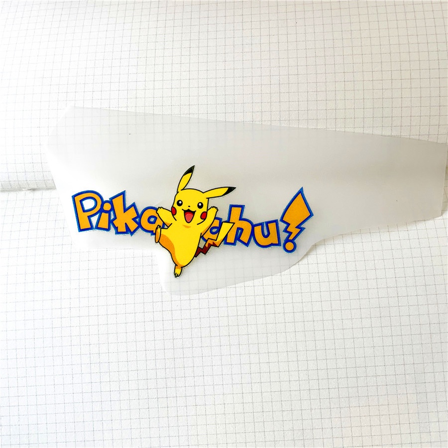 ✪ Sticker Dán Tường Hình Pikachu Đáng Yêu ✪ 1 Miếng Dán Trang Trí Công Tắc Nhiệt