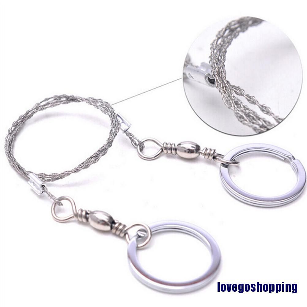 Dây Cưa Sinh Tồn Bằng Thép Chuyên Dụng Cho Cắm Trại Leo Núi Săn Bắn