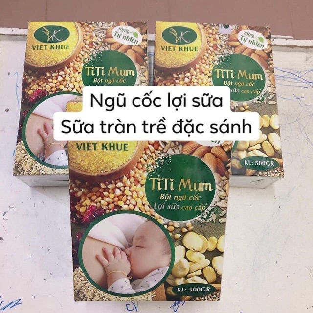 (Date xa) NGŨ CỐC LỢI SỮA Titimum Việt Khuê 500gr