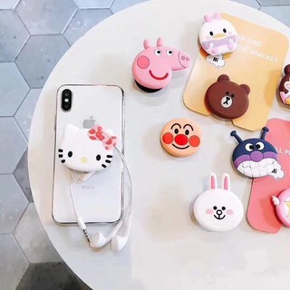 Đế điện thoại di động popsocket hoạt hình 3d