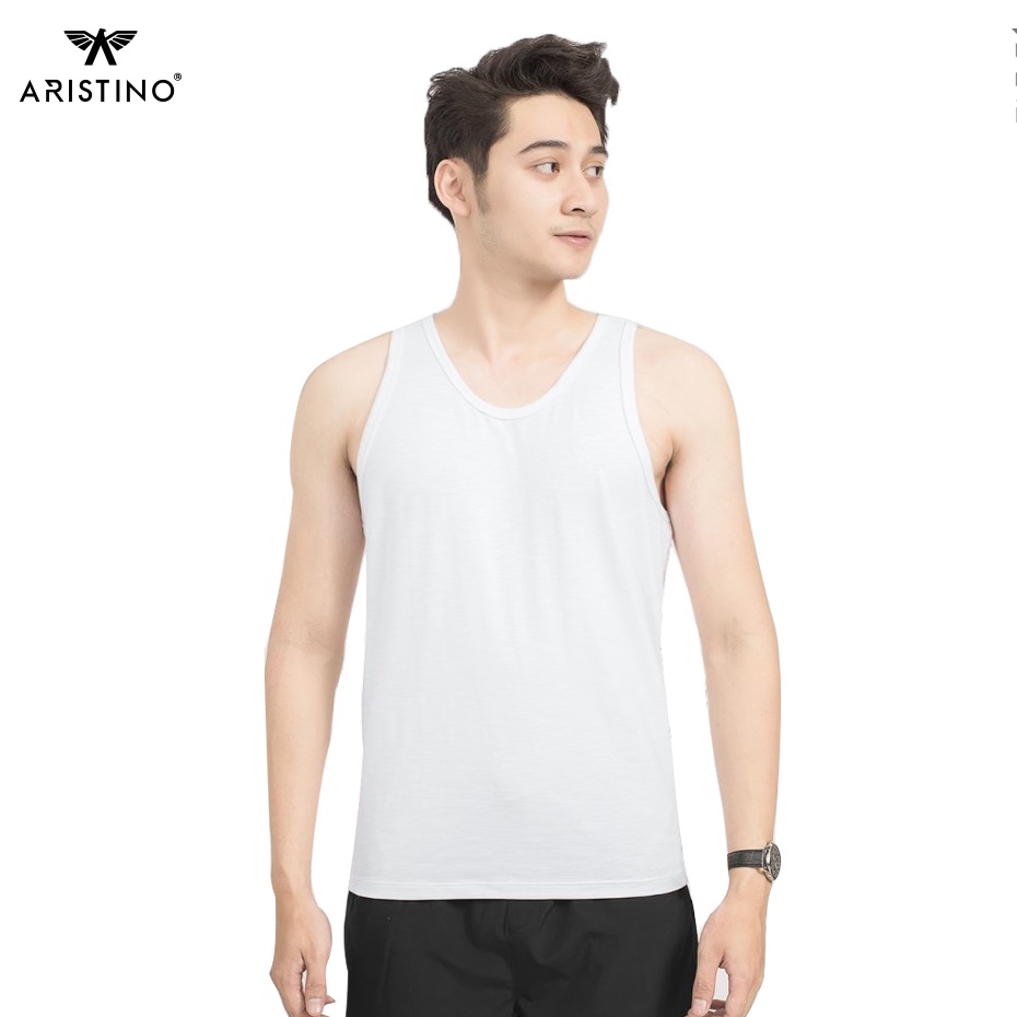 Áo Ba Lỗ Nam CHÍNH HÃNG ARISTINO AC21 chất thun 100% Cotton cao cấp áo lót nam tanktop thấm hút mồ hôi