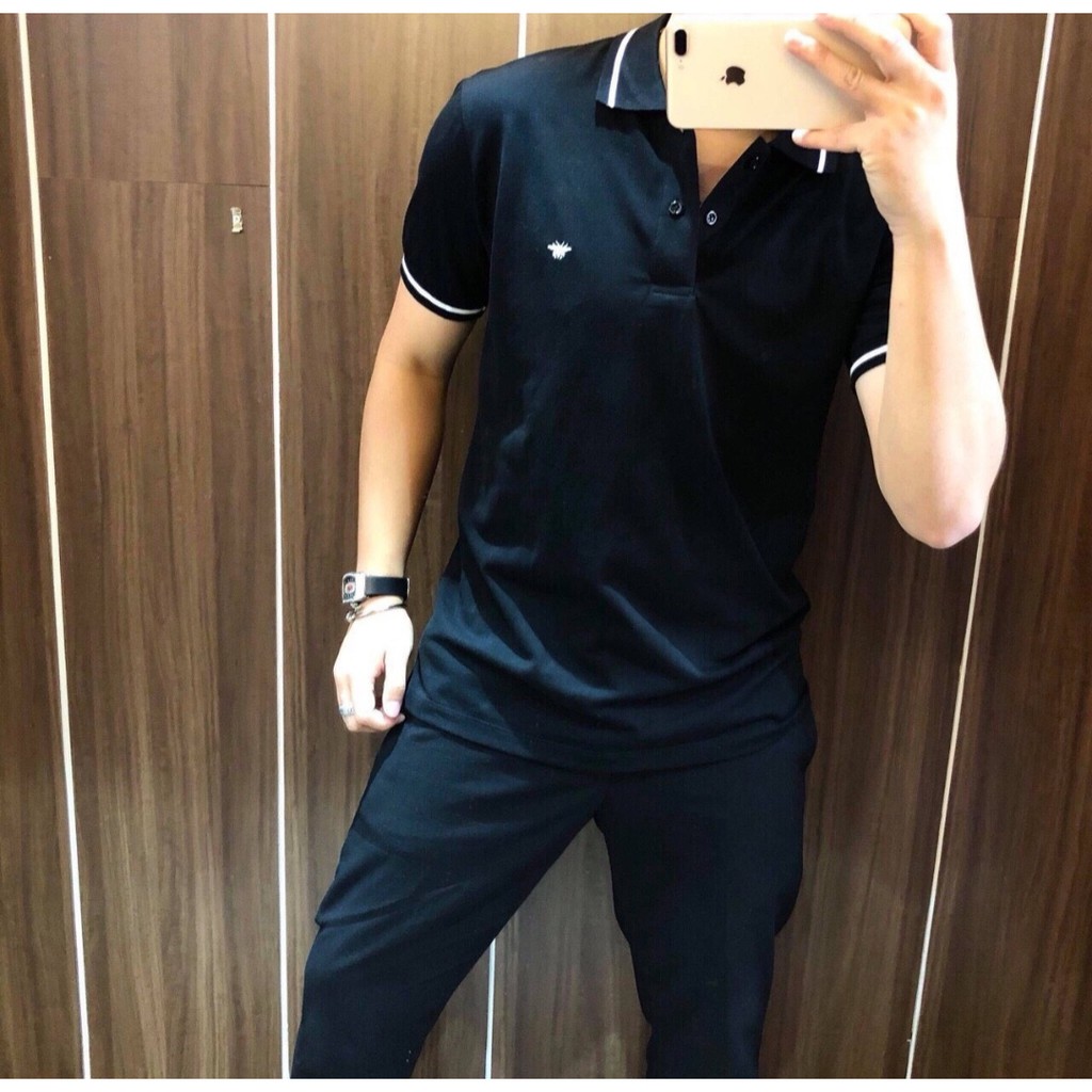 Áo Thun Nam CAO CẤP , Áo Polo NAM Cổ Bẻ Dáng Ôm Body VINETO | BigBuy360 - bigbuy360.vn