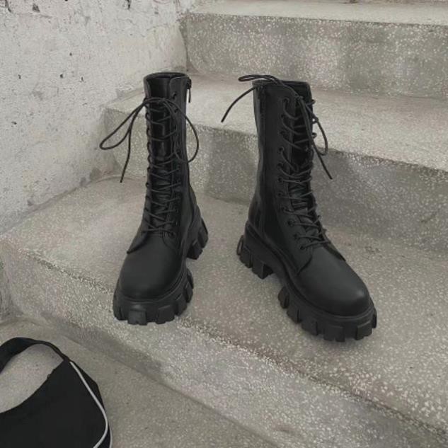 . [ Real] (ORDER) Boots ulzzang B10 đế răng cưa 5.5cm . new new new . 2020 : Ad821 ❕ ↺ ♡