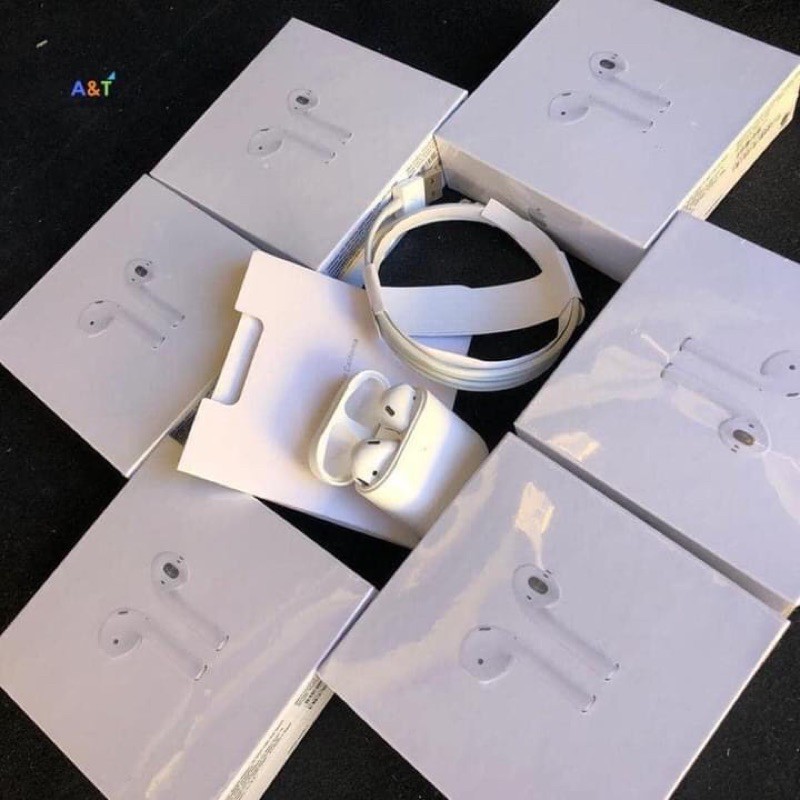 tai nghe bluetooth airpod gen 2 . Cảm ứng chạm đa điểm,sạc không dây thông minh