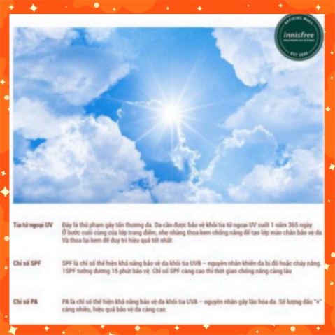Kem chống nắng lâu trôi làm sáng da innisfree Intensive Triple Care Sunscreen SPF50+ - Chính Hãng | BigBuy360 - bigbuy360.vn