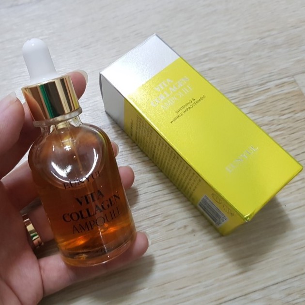 Tinh chất  COLLAGEN EUNYUL VITA COLLAGEN  AMPOULE - TINH CHẤT DƯỠNG TRẮNG - NGỪA NÁM, TÀN NHANG