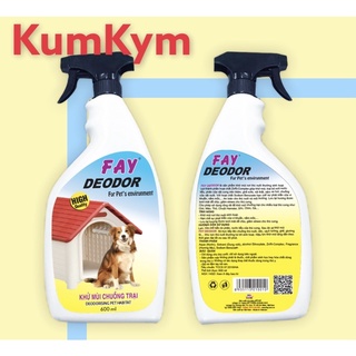Khử mùi chuồng trại Fay Deodor 600ml