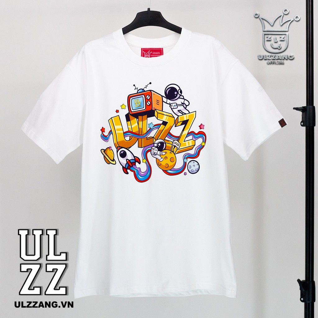 Áo thun local brand ULZZ ulzzang astronaut unisex tay lỡ form dáng rộng U-9