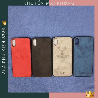 [ỐP IPXSMAX] Ốp dẻo iphone XSmax logo tuần lộc (Giảm giá kịch trần, chất liệu bền đẹp, rất thời trang)