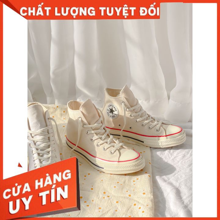 giày sneaker CONVERSEE CHUCK 70S KEM CAO [ 𝗖𝗛𝗜́𝗡𝗛 𝗛𝗔̃𝗡𝗚 ] 🌟Trẻ trung - Năng động - Lịch lãm🌟