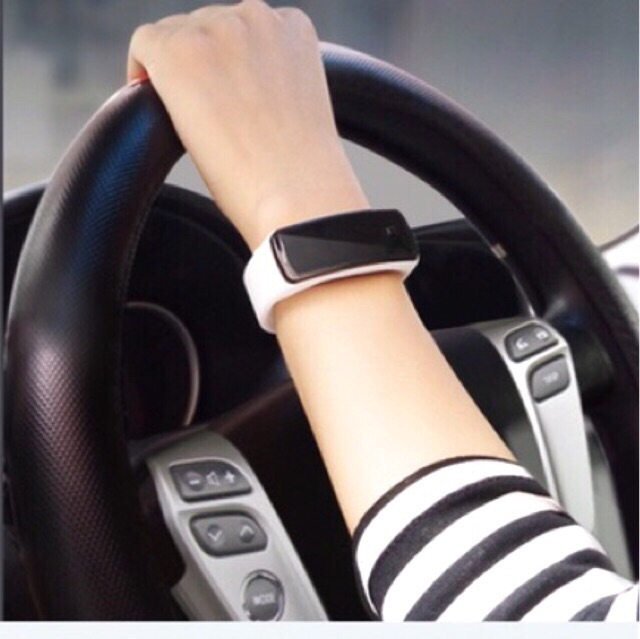 Đồng hồ led unisex Sport Ulzzang đèn led dây cao su dẻo dai phong cách thời trang năng động