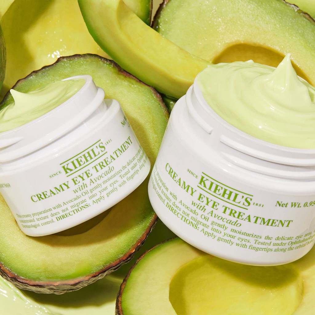 [Chính hãng] Kem dưỡng vùng mắt Kiehl’s Creamy Eye Treatment with Avocado -  14ml