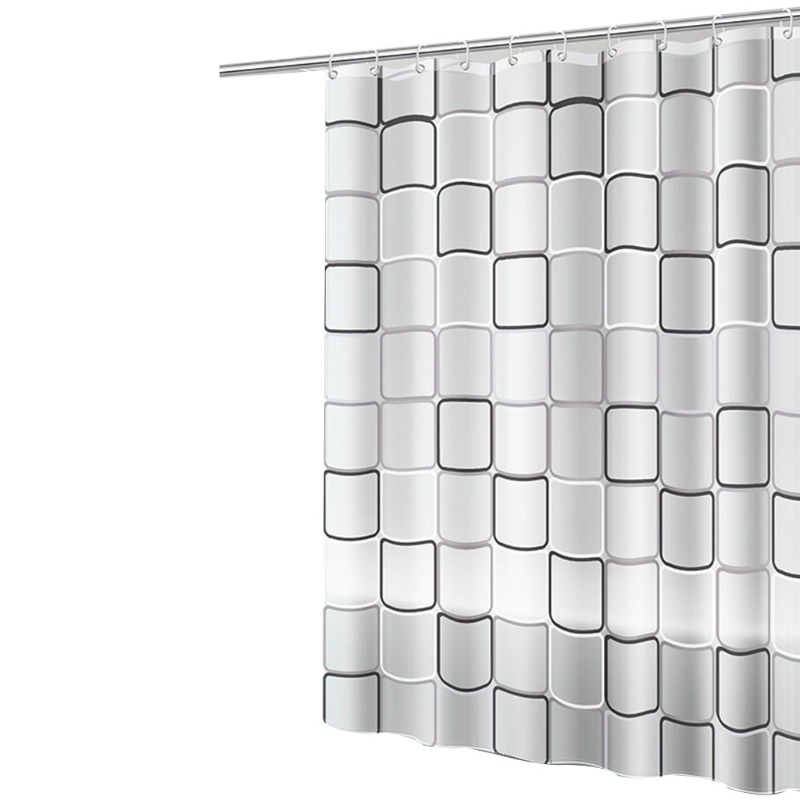 Rèm Cửa Peva Chống Thấm Nước Kèm Móc Treo Tiện Dụng