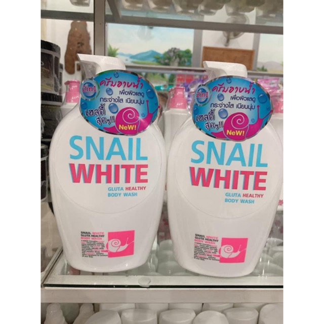 Sữa tắm Snail White Thái Lan 800ml