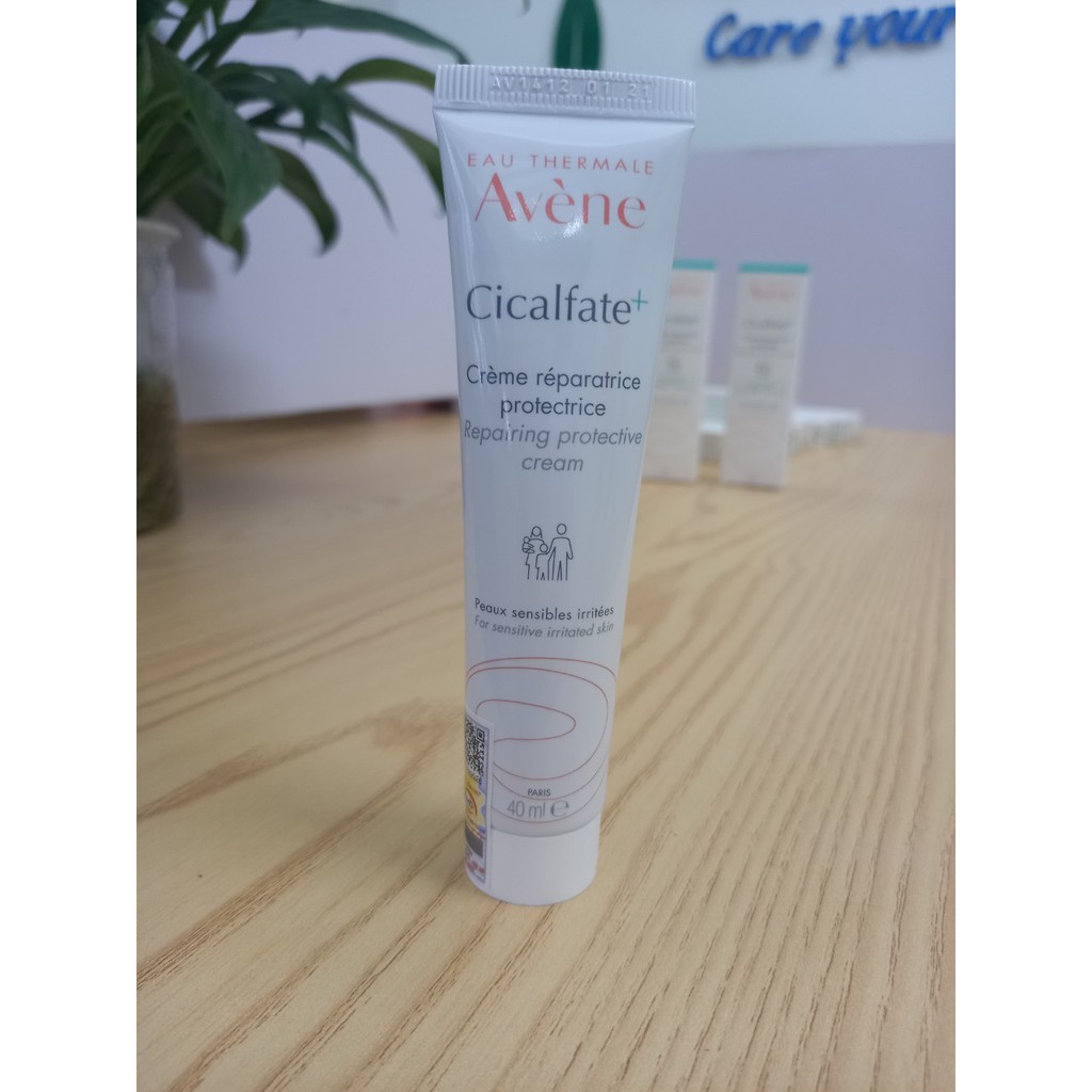 Avene Cicalfate+ Cream 40ml: Kem Hỗ Trợ Phục Hồi Da