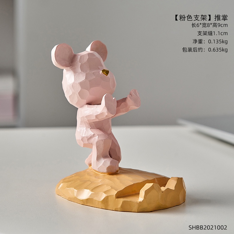 Giá Đỡ Điện Thoại Di Động Android Sáng Tạo Để Bàn Trang Trí Nội Thất Nhà / Văn Phòng