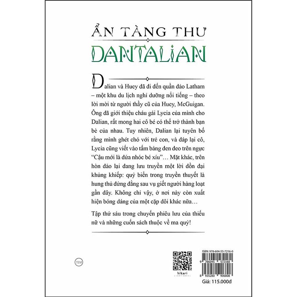 Sách - Truyện Ẩn Tàng Thư Dantalian - Tập 6
