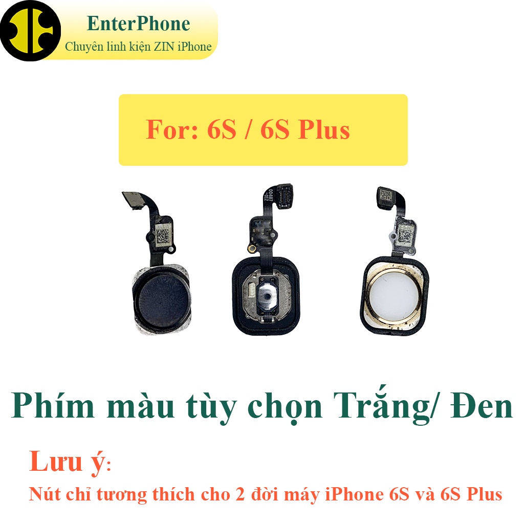 Phím nút home 6/ 6 Plus/ 6S/ 6S Plus zin bóc máy