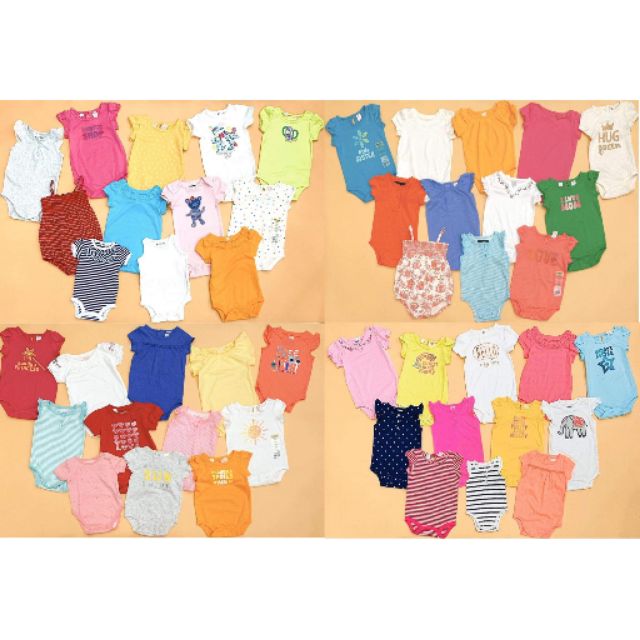 Body chip bé gái size 1-24m