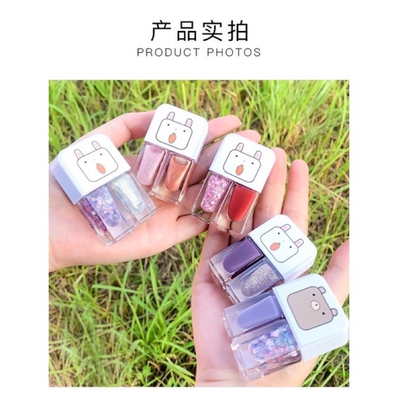 Sơn Móng Tay Đôi Mùi thơm Nhẹ  Siêu Cute, Dễ Phối Màu, Thời Trang Dành cho Mẹ  và bé