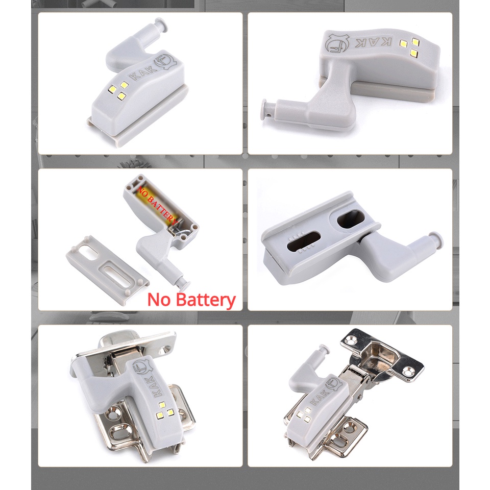 Bản Lề Cửa Tủ Có Đèn Led Cảm Biến