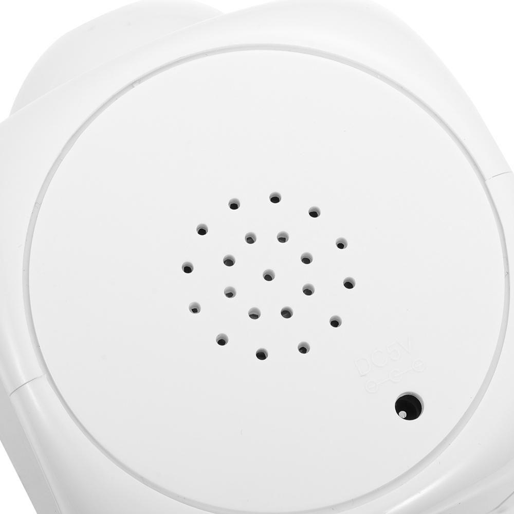 WTTLE Đồng Hồ Báo Thức Hình Vuông Tích Hợp Đèn LED Đa Năng Tiện Dụng