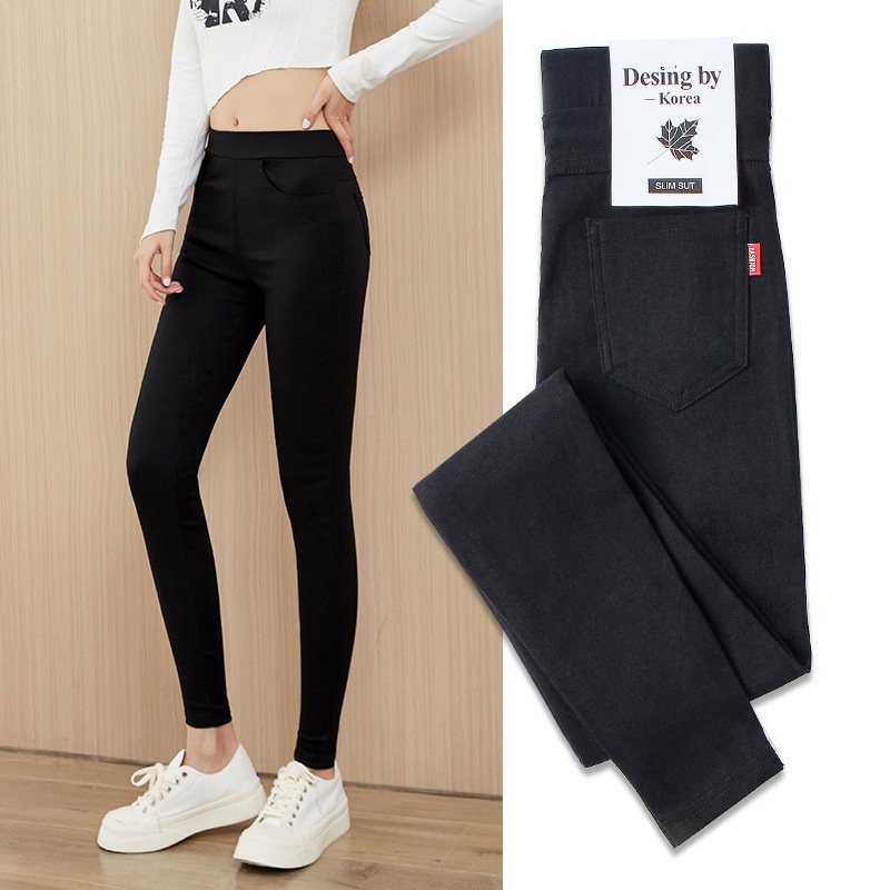 Quần legging dài nữ nâng mông Hàn Quốc có túi cao cấp, legging nữ dài cạp cao vải co dãn loại đẹp
