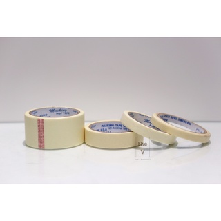 Băng keo giấy/ băng keo chặn màu masking tape - 12/16/24/50 mm