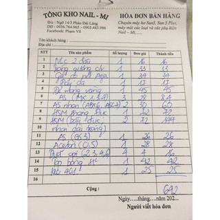 Combo phụ kiện nails cao cấp