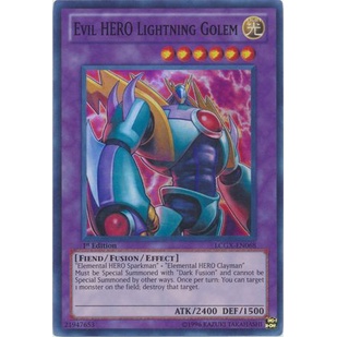 Thẻ bài Yugioh - TCG - Evil HERO Lightning Golem / LCGX-EN068 '