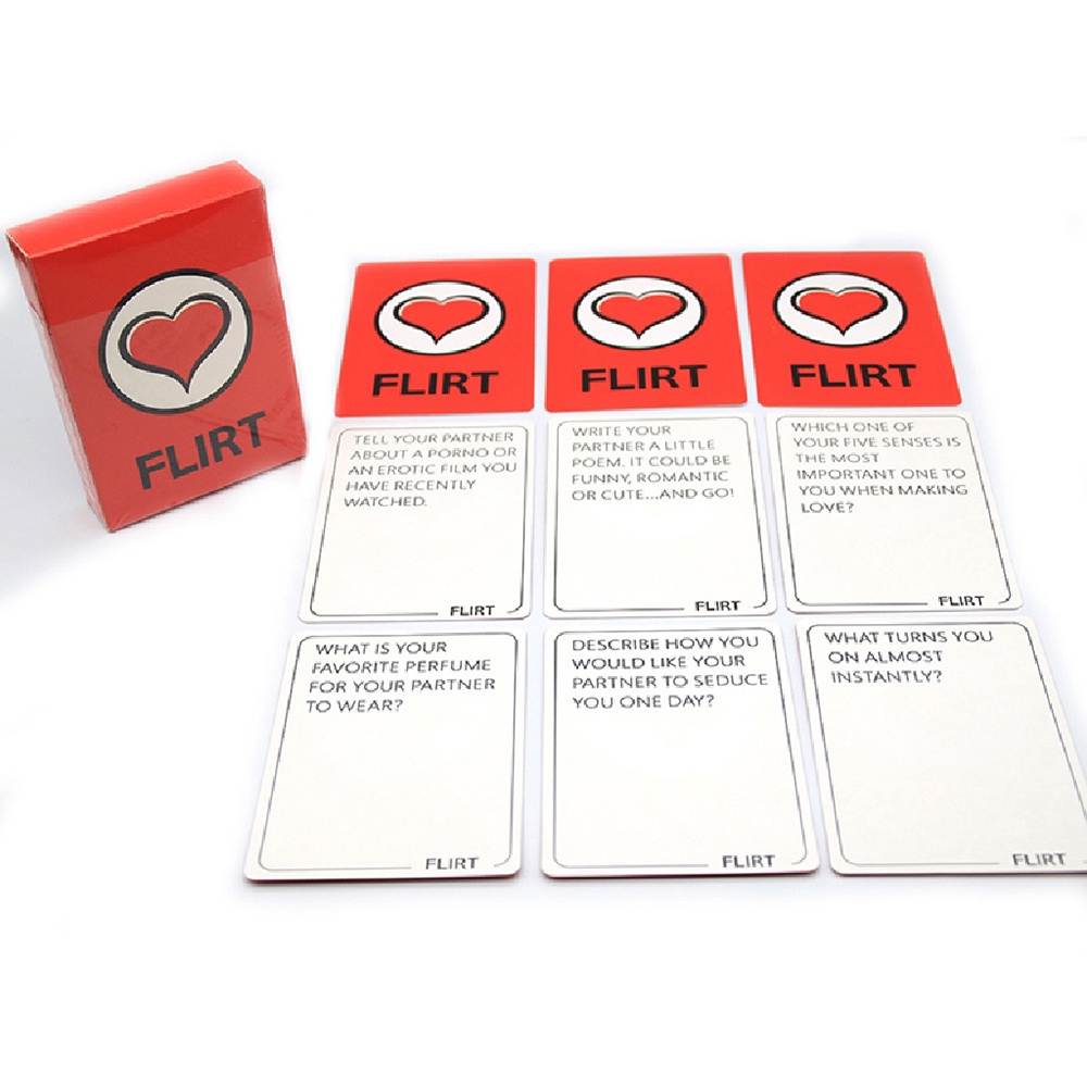 Bộ Bài Talk, Flirt, Dare 3 trong 1 Board Game Dành Cho Các Cặp Đôi BG64-1