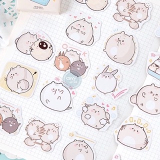 10 Stickers Chuột Mụp Mụp