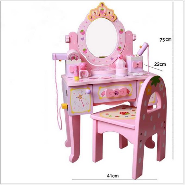 Đồ chơi Bàn Trang Điểm Công Chúa Kèm Ghế Mother Garden Xuất Nhật