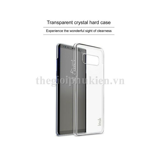 Ốp Lưng Trong Suốt Samsung Galaxy Note 8 Chính Hãng IMAK Phủ Nano